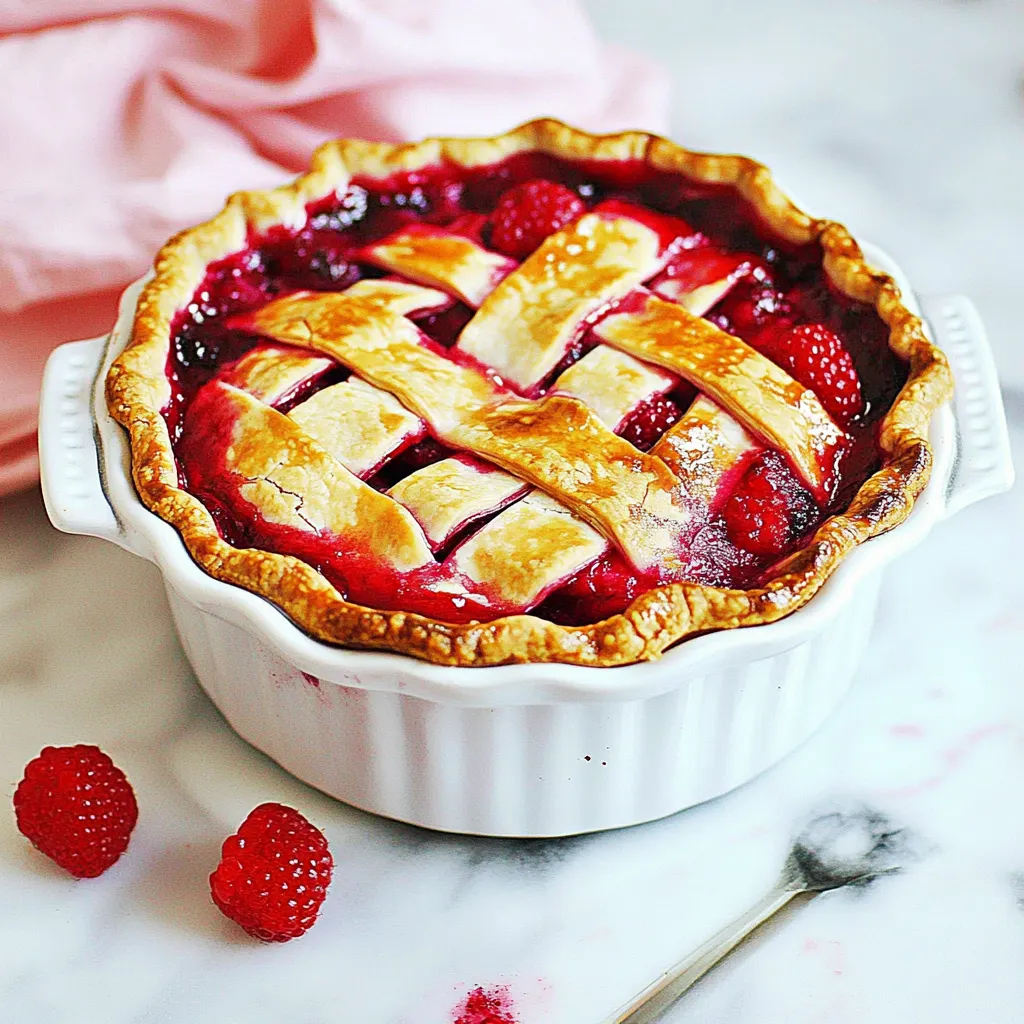 Mixed Berry Pie