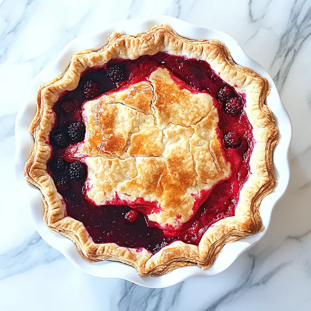 Mixed Berry Pie