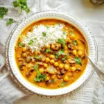 Mushroom Chickpea Curry