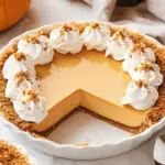 No Bake Pumpkin Cheesecake Pie