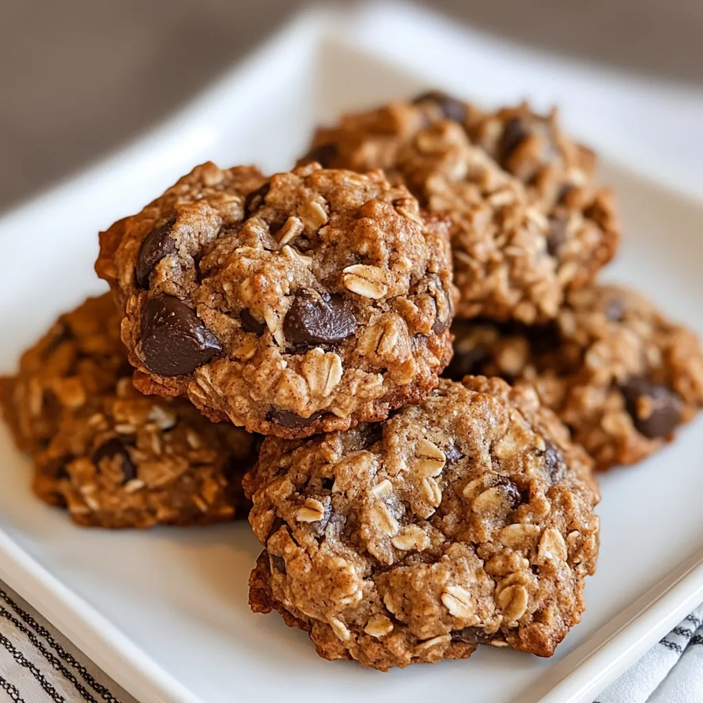 Oatmeal Peanut Butter Protein Cookies
