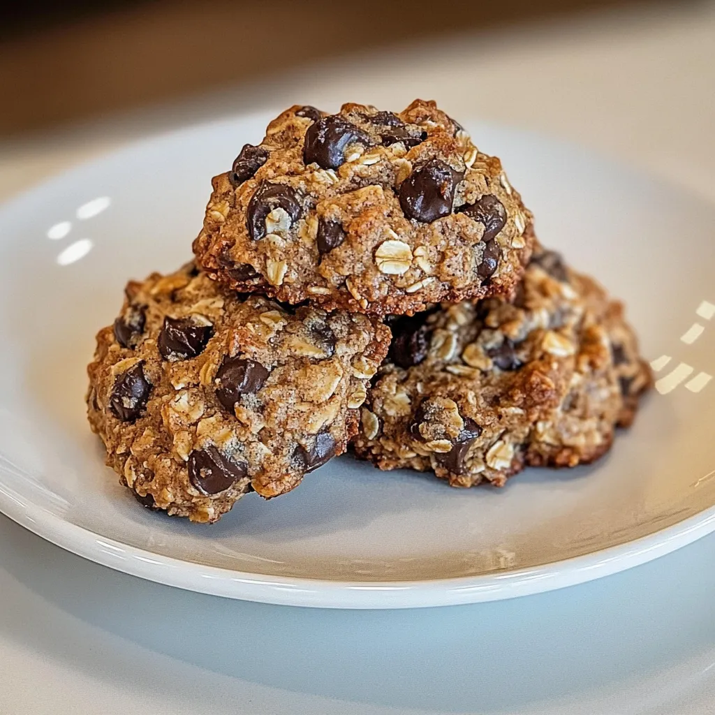 Oatmeal Peanut Butter Protein Cookies