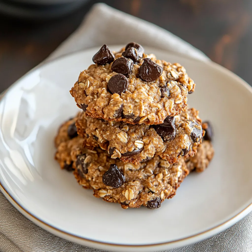 Oatmeal Peanut Butter Protein Cookies