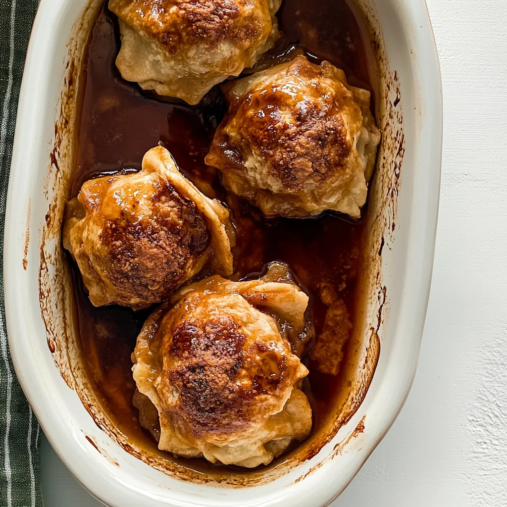 Old Fashioned Apple Dumplings