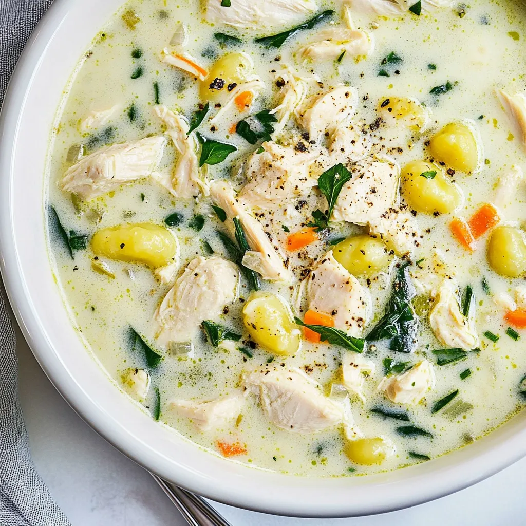 Olive Garden Chicken Gnocchi Soup
