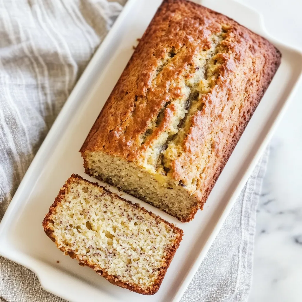 One Bowl Banana Bread