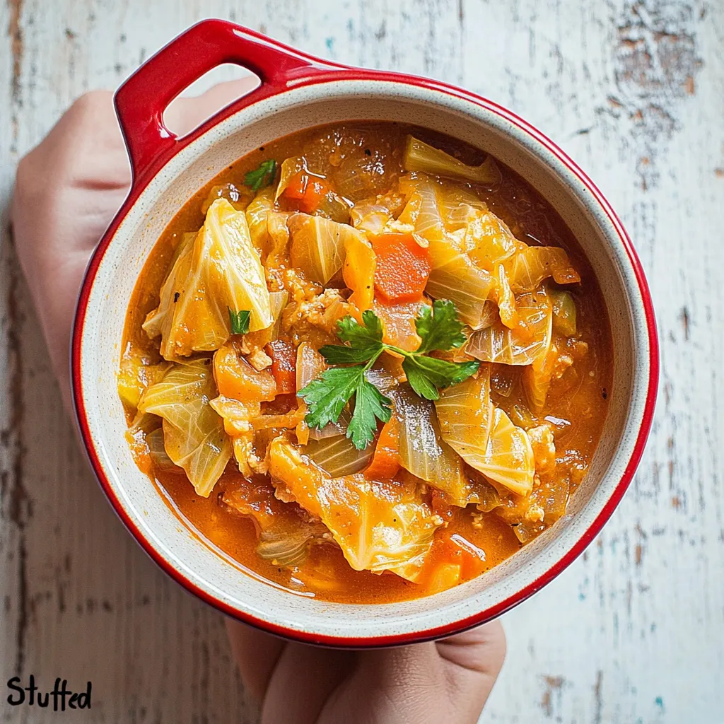 One Pot Stuffed Cabbage Stew
