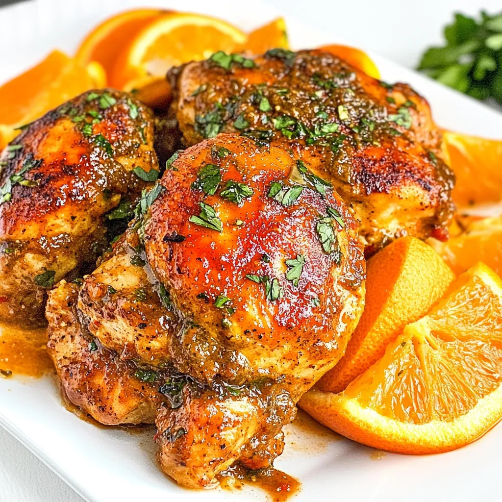 Orange Chipotle Chicken