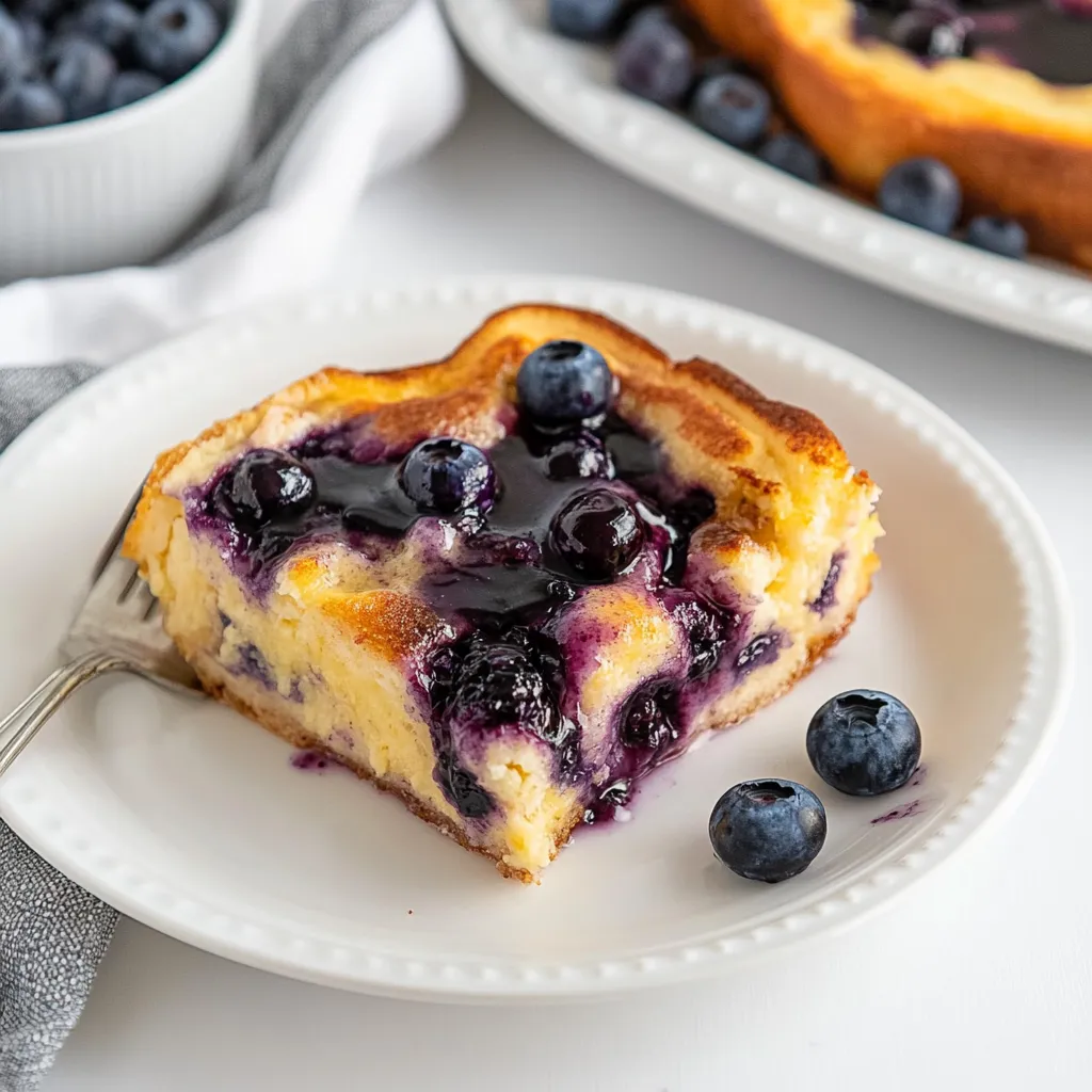 Overnight Blueberry French Toast