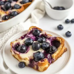 Overnight Blueberry French Toast