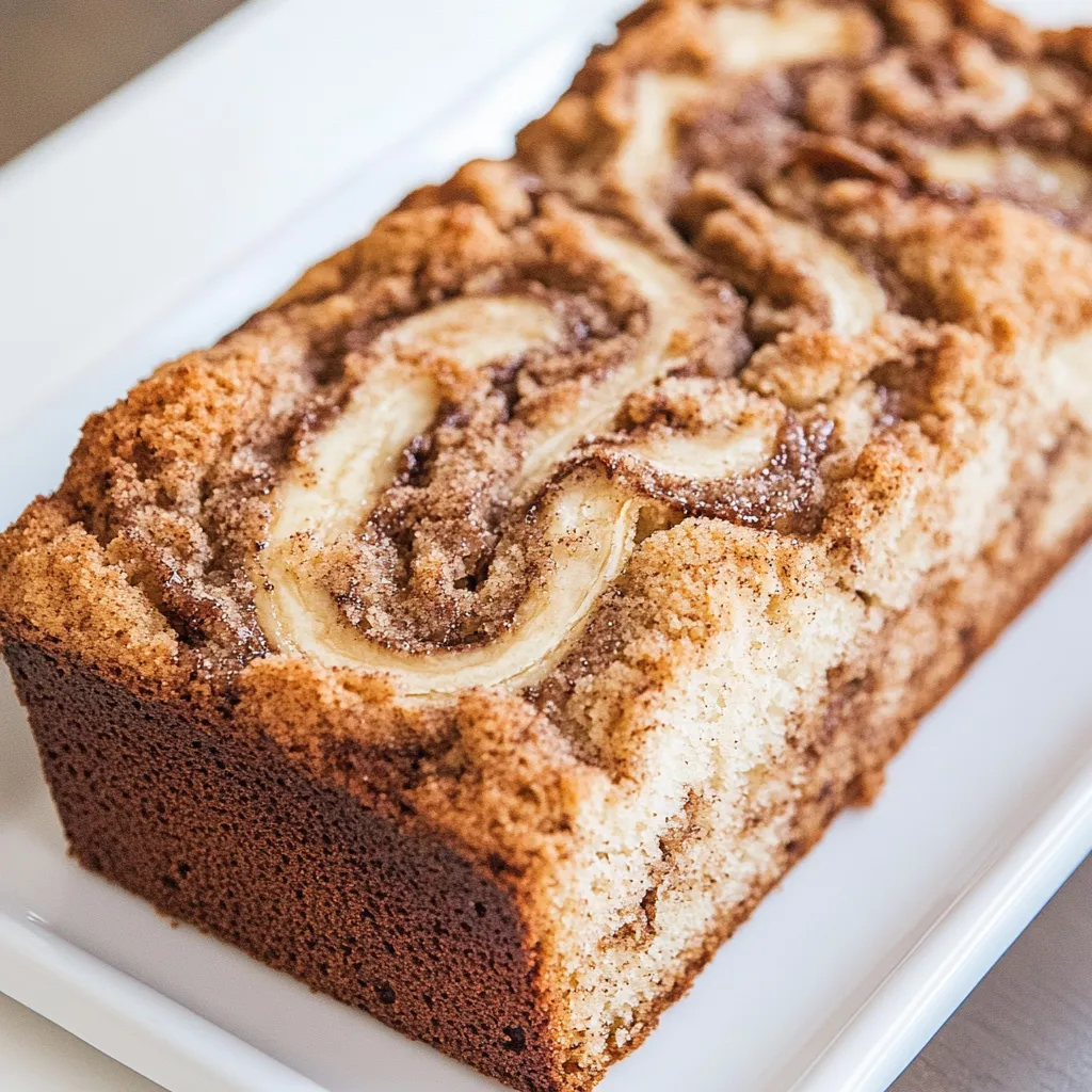 Paleo Cinnamon Swirl Banana Bread