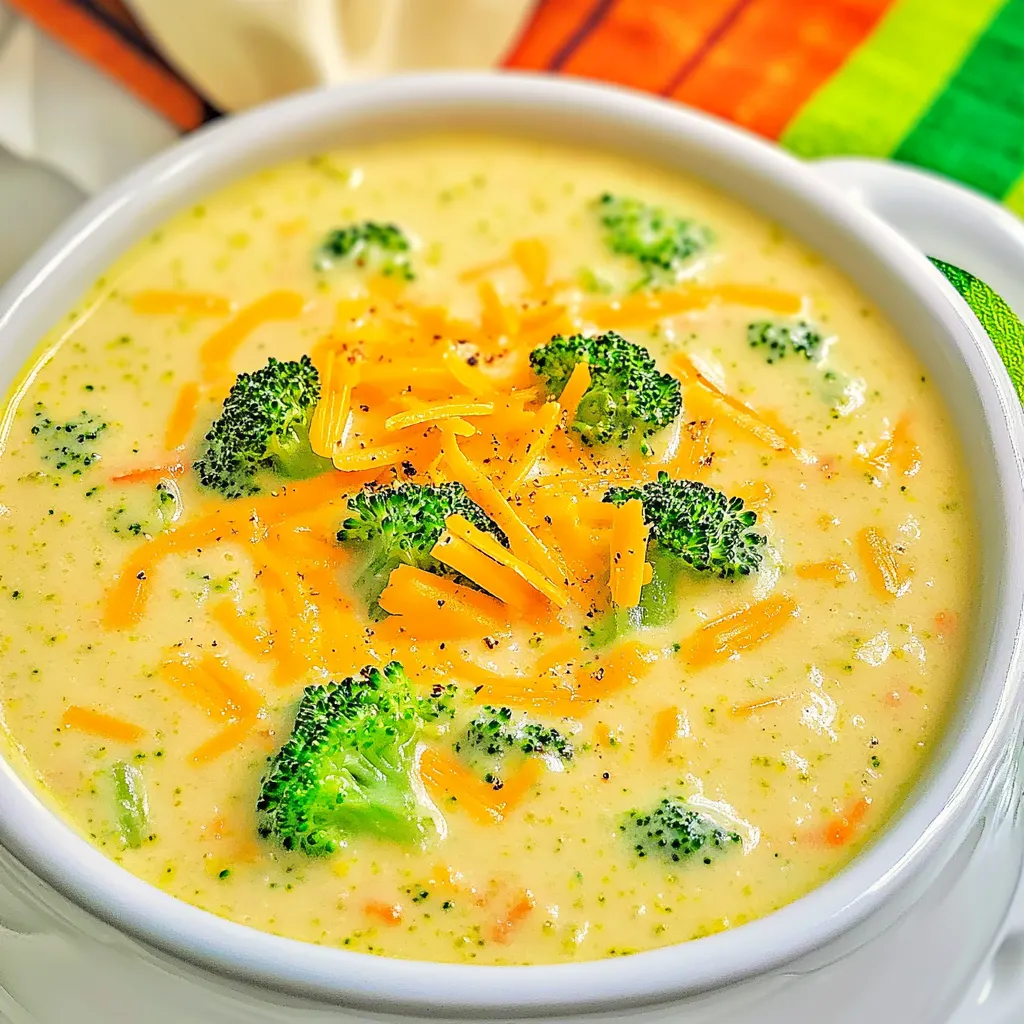 Broccoli Cheddar Soup