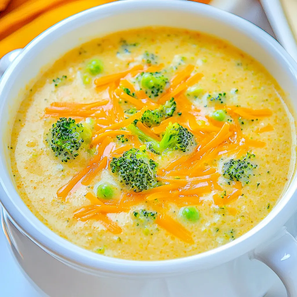 Broccoli Cheddar Soup