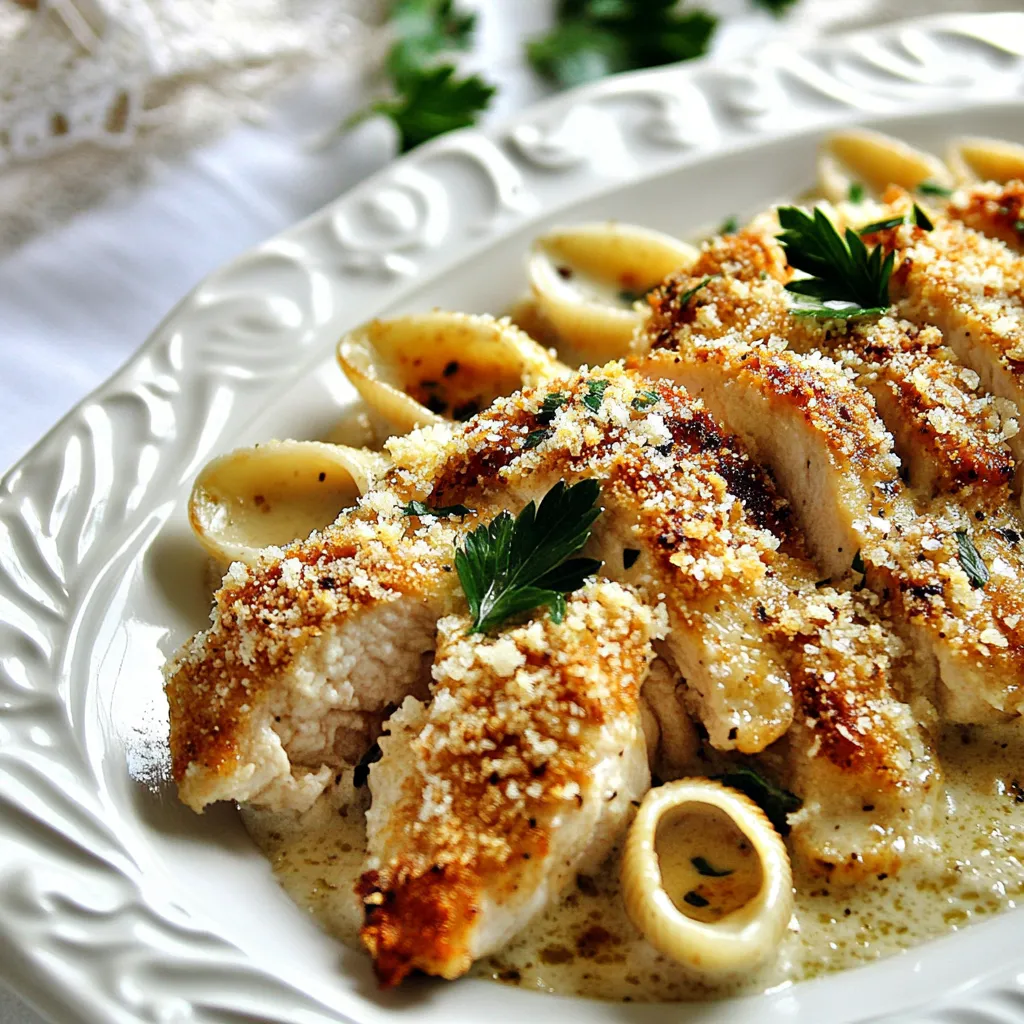 Parmesan Garlic Crusted Chicken