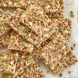 Parmesan Seed Crackers