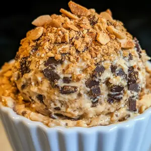 Peanut Butter Cheese Ball Dip