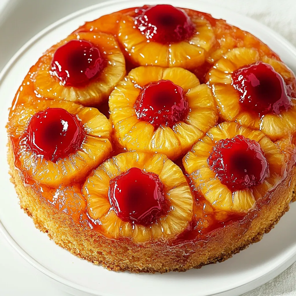 Pineapple Upside Down Cake