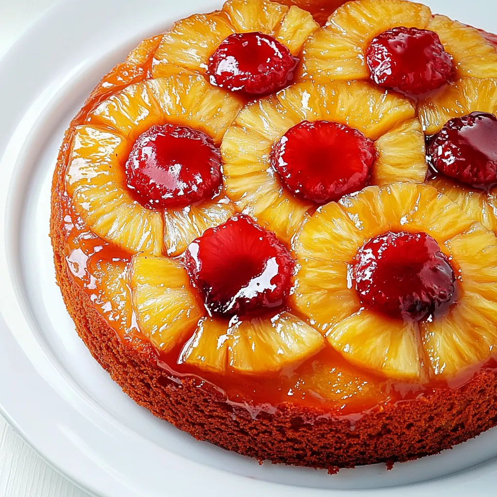Pineapple Upside Down Cake