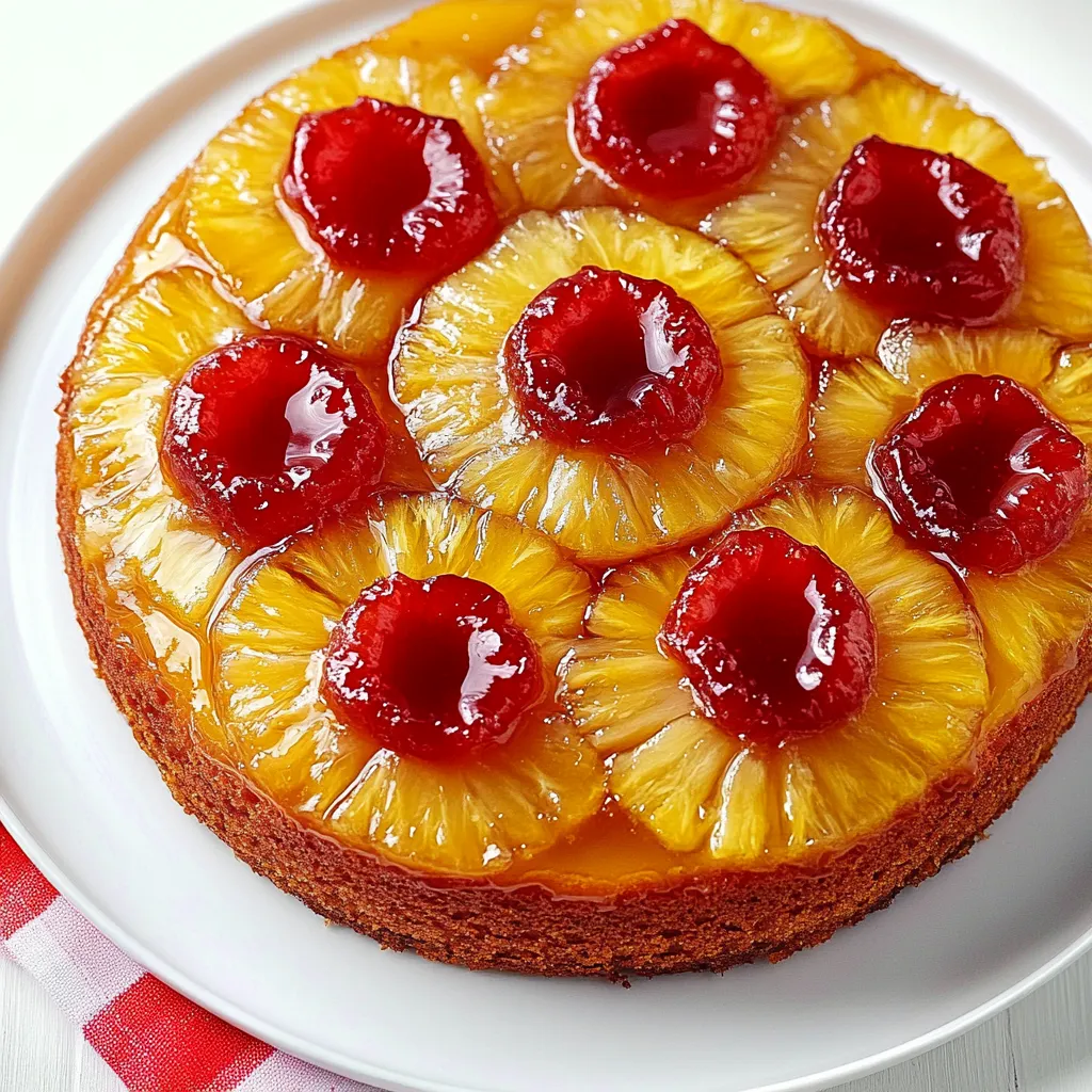 Pineapple Upside Down Cake