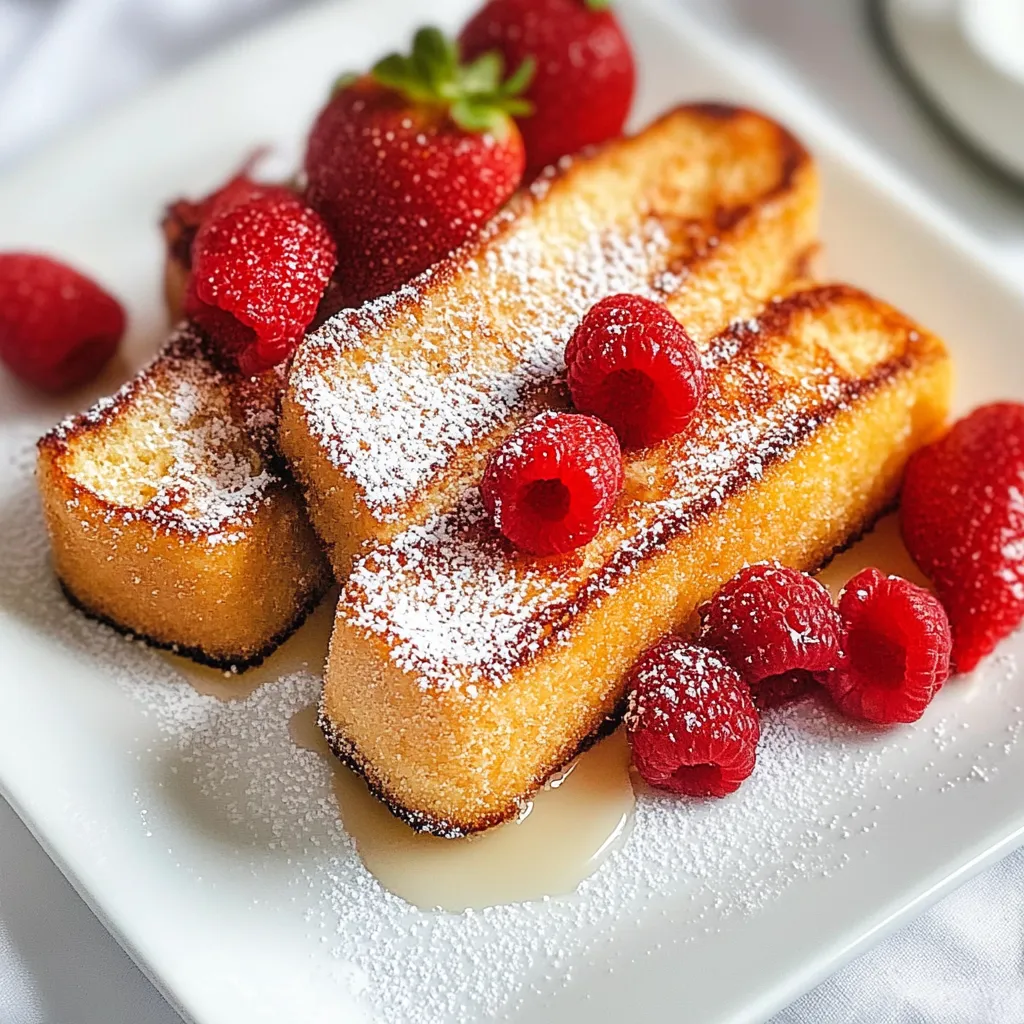 Pound Cake French Toast