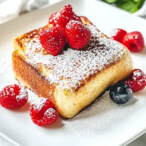 Pound Cake French Toast