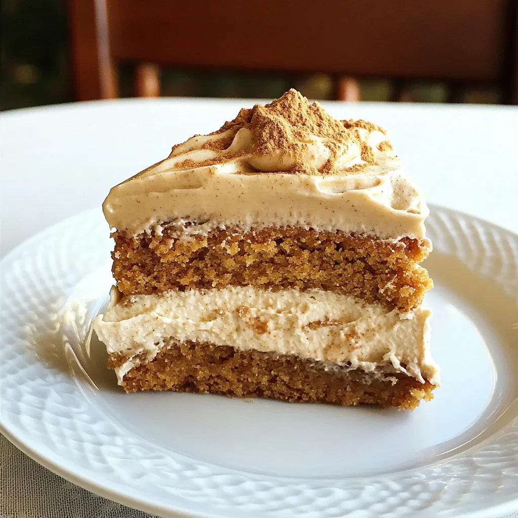 Pumpkin Cheesecake Cake