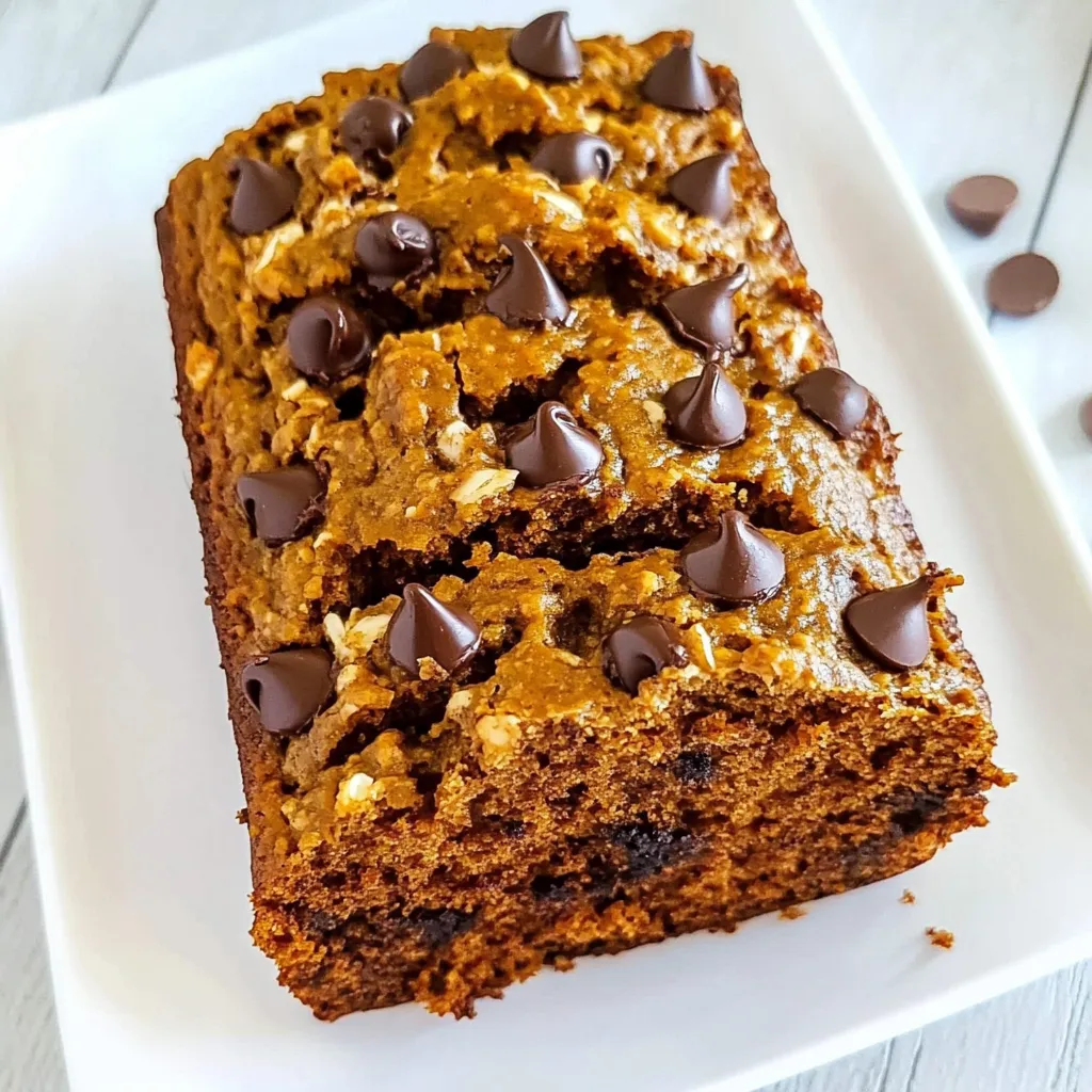 Pumpkin Chocolate Chip Bread