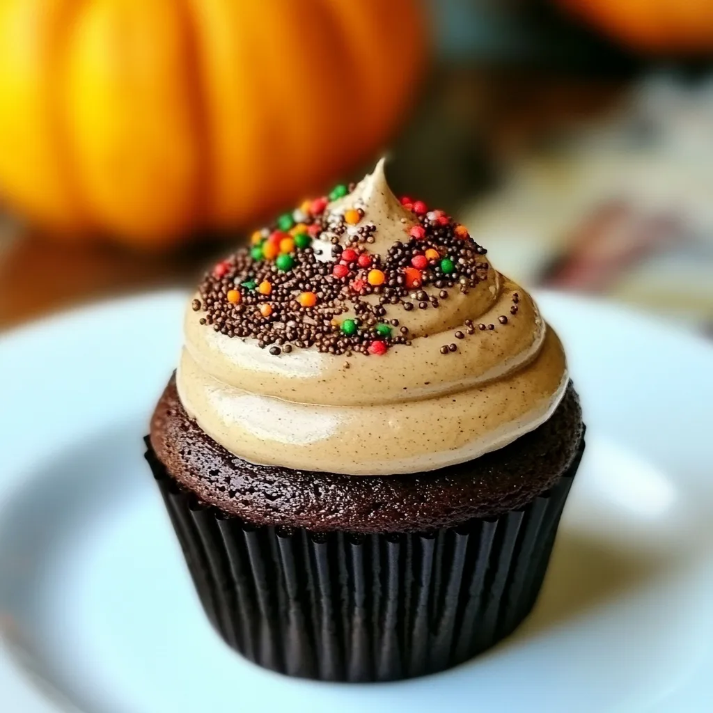 Pumpkin Mocha Cupcakes