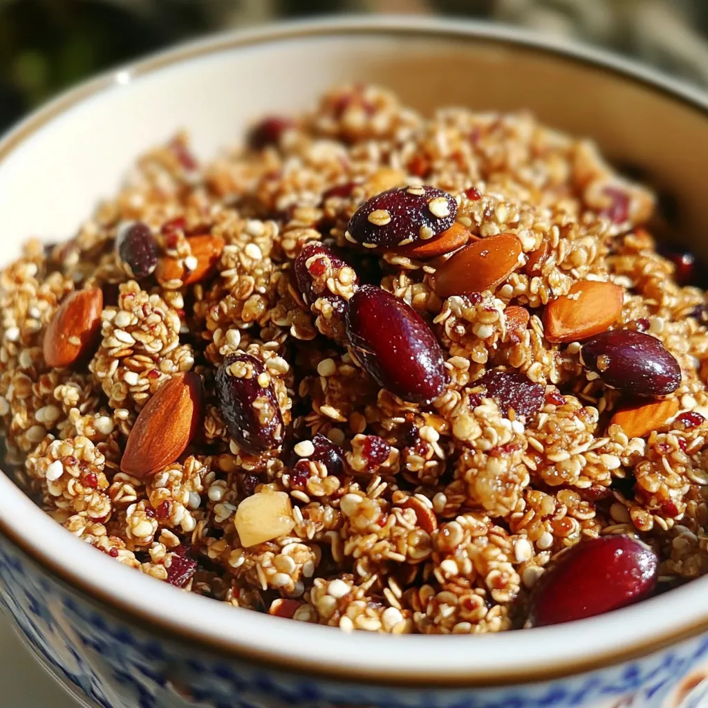 Quinoa Pumpkin Seed Granola
