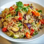 Quinoa Salad with Fresh Vegetables