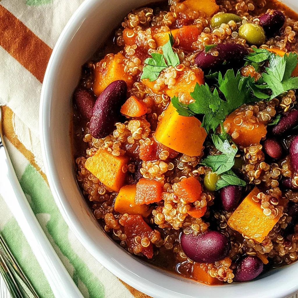 Quinoa Sweet Potato Chili