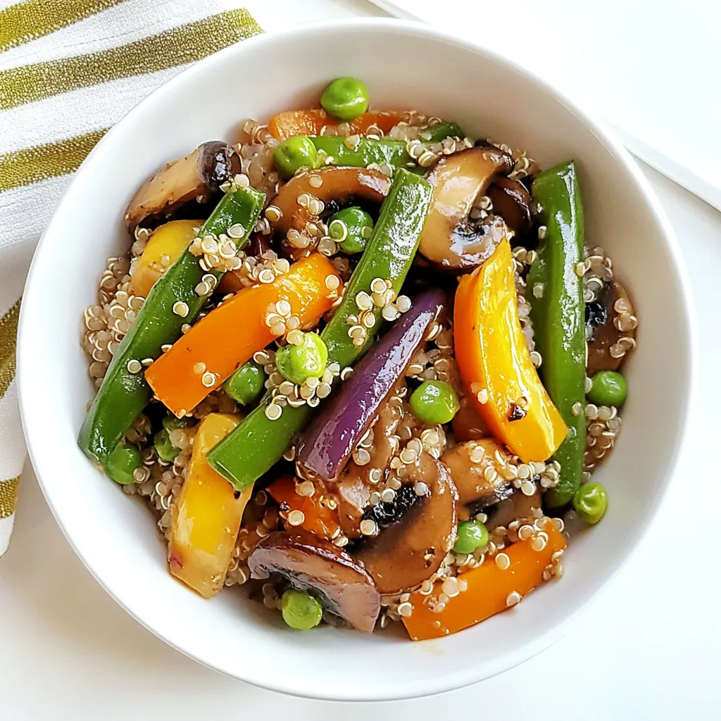 Quinoa Vegetable Stir Fry