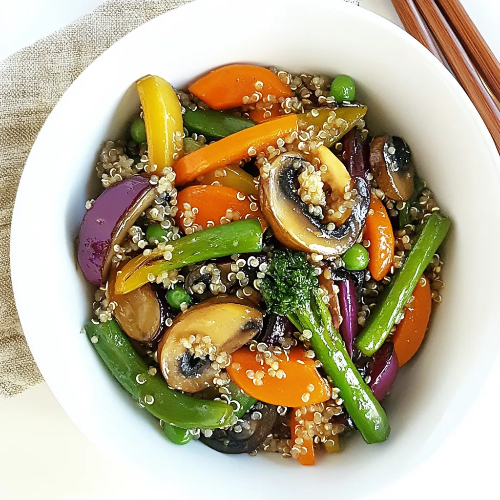 Quinoa Vegetable Stir Fry