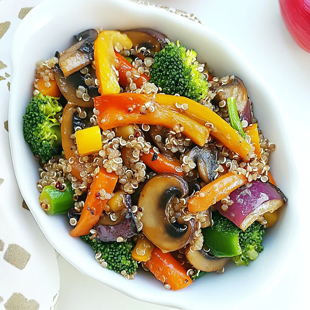 Quinoa Vegetable Stir Fry