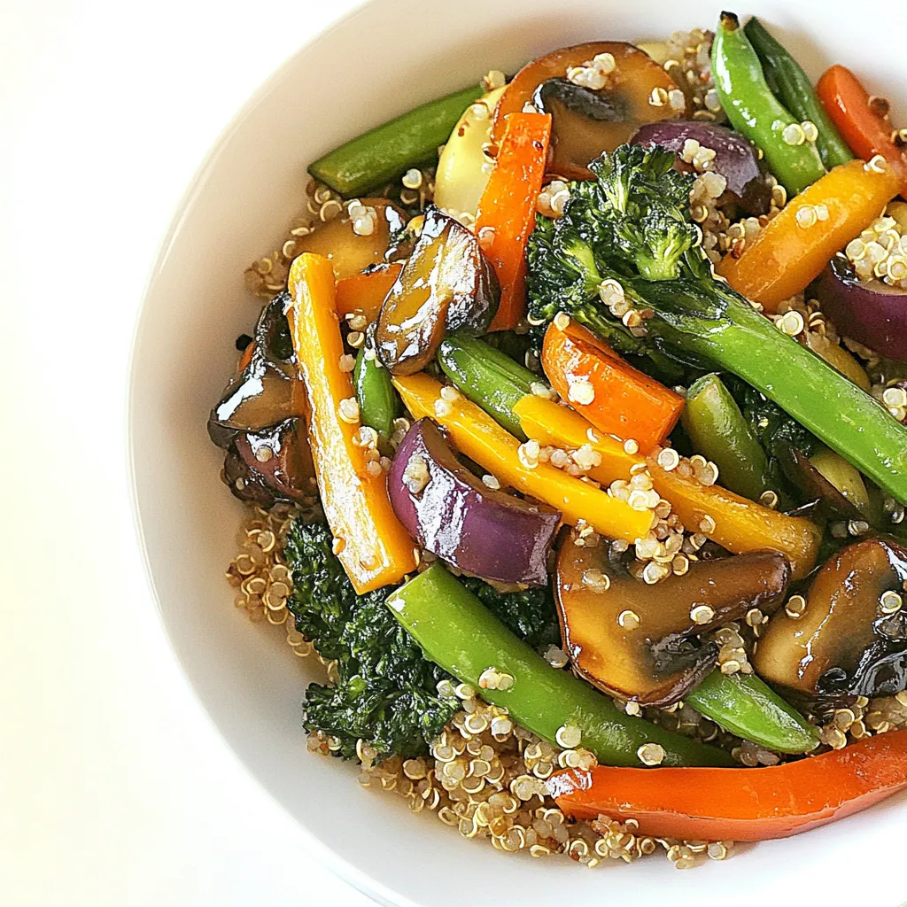 Quinoa Vegetable Stir Fry