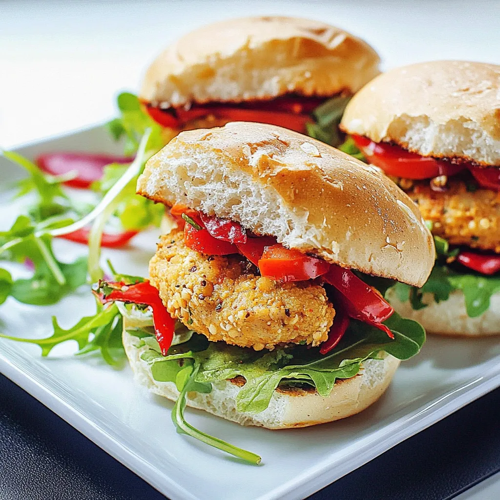 Quinoa Veggie Sliders