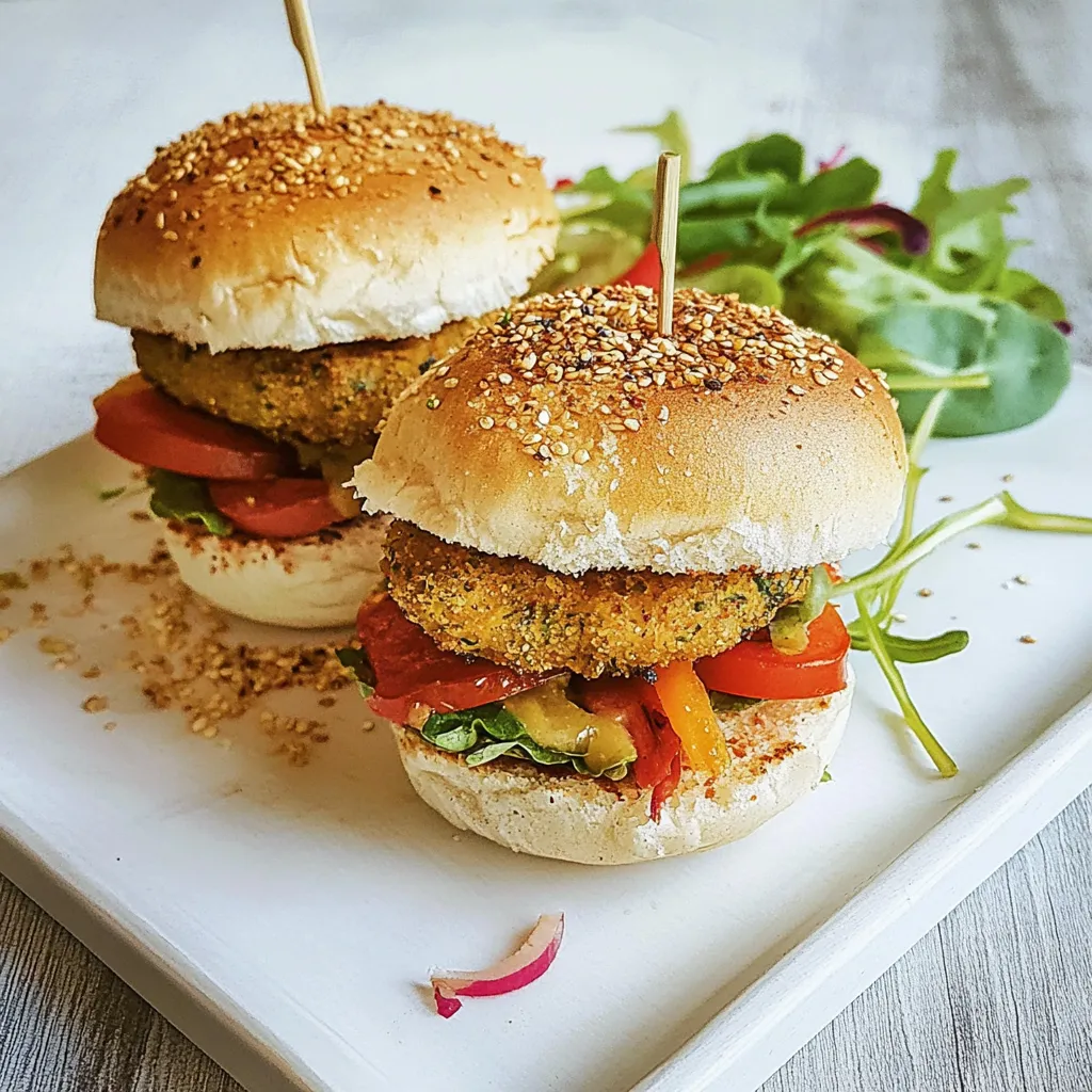 Quinoa Veggie Sliders