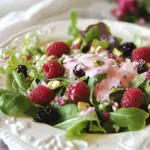 Raspberry and Pistachio Salad