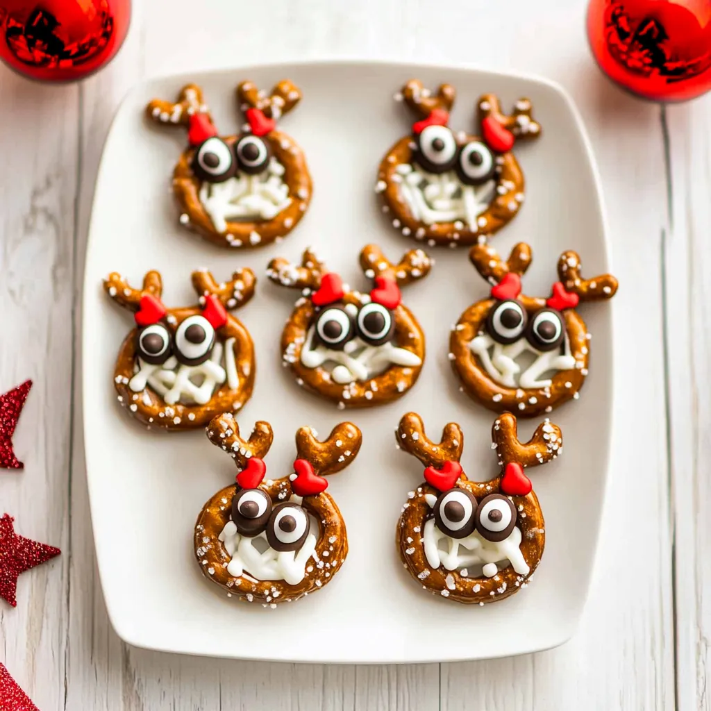 Reindeer Pretzels