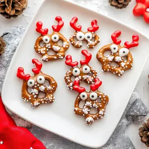Reindeer Pretzels