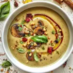 Rich Creamy Porcini Mushroom Soup