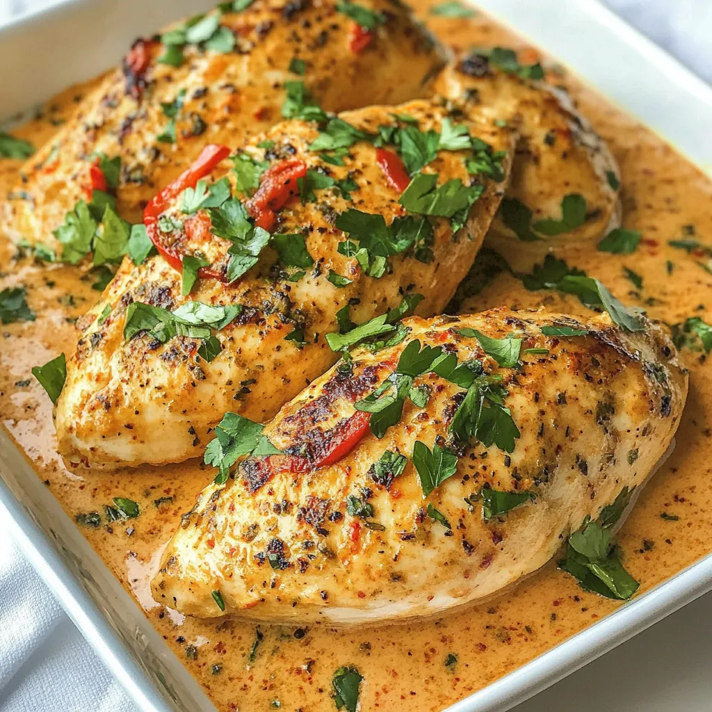 Roasted Red Pepper Chicken
