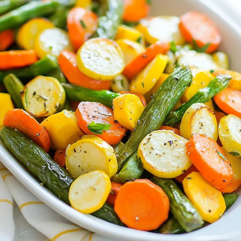 Roasted Spring Vegetables