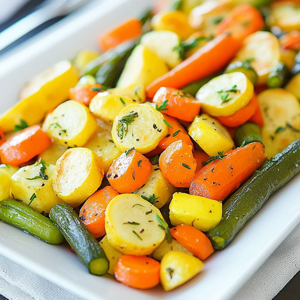 Roasted Spring Vegetables