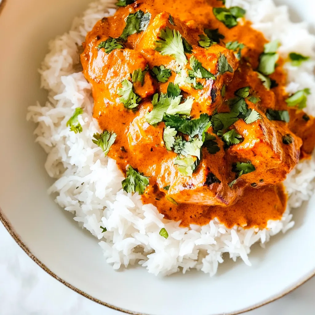 Salmon Tikka Masala