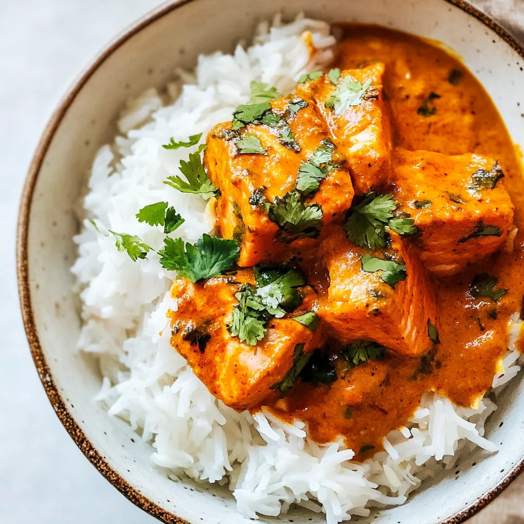 Salmon Tikka Masala