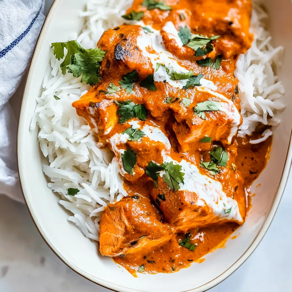 Salmon Tikka Masala
