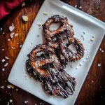 Salted Caramel Chocolate Covered Pretzels