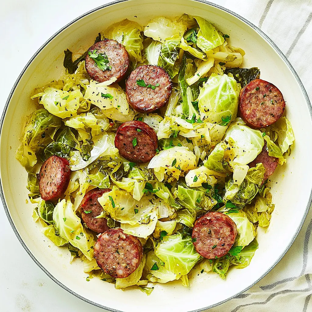 Sausage and Cabbage