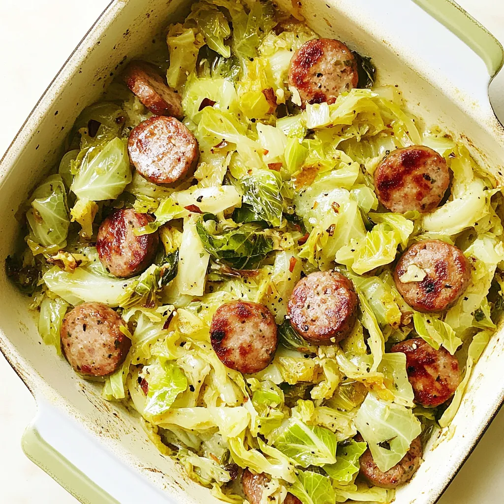 Sausage and Cabbage